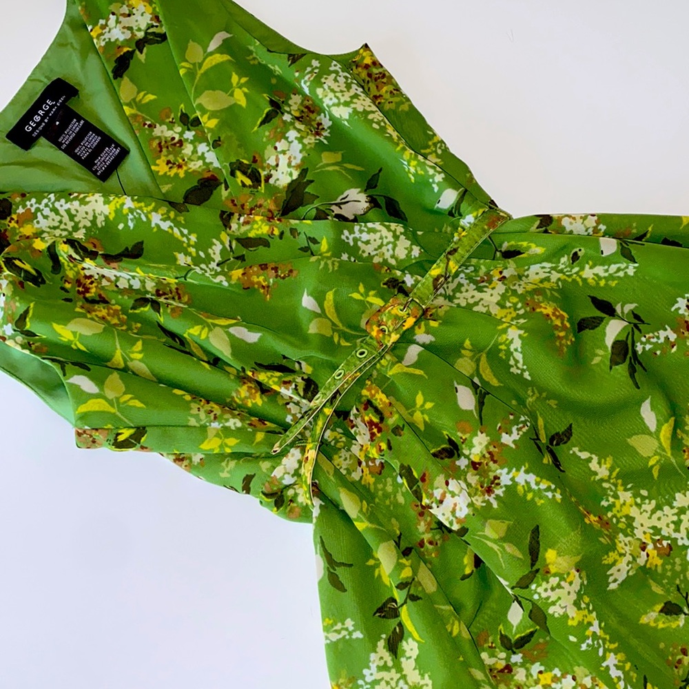 George Me Ruffle Hem Dress